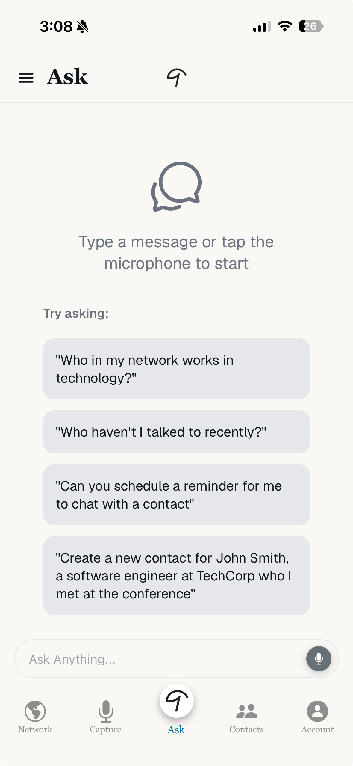 Your network knows more than you remember